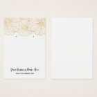 Gold Flowers die schermkaarten verdienen