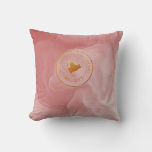 Gold Flying Pig Kussen