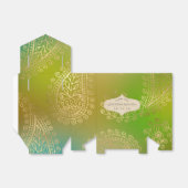 Gold Foil Arabian Nights Bedankdoosjes (Uitgevouwen)