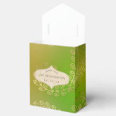 Gold Foil Arabian Nights Bedankdoosjes (Geopend)