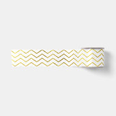 Gold Foil Chevron Lint (Voorkant)