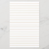 Gold Foil Confetti Stippen Weddenningkaart (Achterkant)