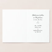 Gold Foil Cross Invitation Folie Kaarten (Binnen)