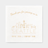 Gold Foil Custom Seattle Corporate Event Naples (Recto)