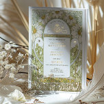 Gold Foil Daisies Mariage Invitations Art Nouveau<br><div class="desc">Invitations de mariage Art Nouveau Marguerite Vintage (Argyranthemum frutescens) d'Alphonse Mucha dans un design floral, romantique et fantaisiste. Les fleurs victoriennes complètent les polices art déco classiques. Entrez vos informations personnalisées, et vous avez terminé. Si vous souhaitez modifier la conception, cliquez simplement sur le bouton bleu "Customiser". Merci tellement pour...</div>