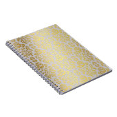 Gold Foil Damask Notitieboek (Rechterzijde)