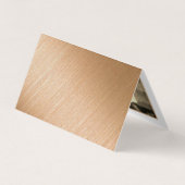 Gold Foil en Script Photo Save the Date Card Visitekaartjes (Achterkant)