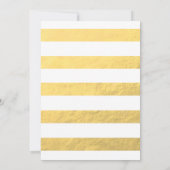 Gold Foil Glamor | Foto Opslaan Datum Kaart (Achterkant)