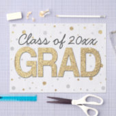 Gold Foil Glitter Confetti Gradution Party Custom Tissuepapier (Craft)