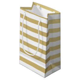 Gold Foil Glossy Gift Bag Klein Cadeauzakje