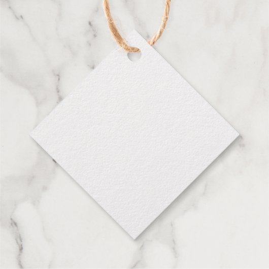 Gold Foil Hartelijk dank voor gebundelde tekst Bedankjes Labels (Achterkant)