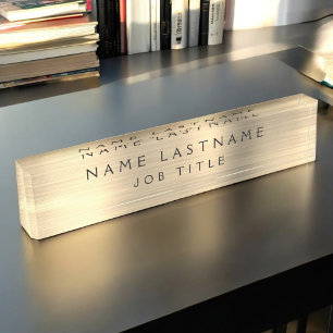Gold Foil   Luxe Professional Executive Naambordje