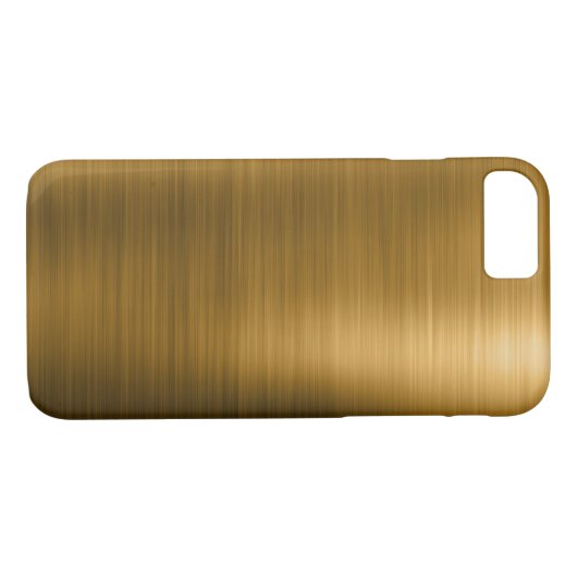 Gold Foil Luxury Metallic Pattern Case-Mate iPhone Case (Achterkant (Horizontaal))