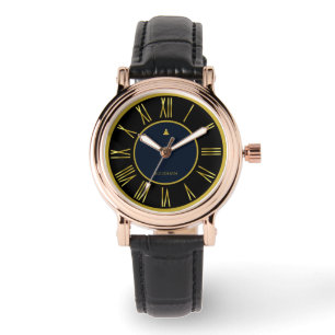 Gold Foil Luxury Watch Horloge