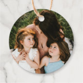 Gold Foil Merry kerstfeestdag cadeautjes Labels (Achterkant)