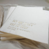 Gold Foil Nous nous sommes rencontrés à Bar Modern