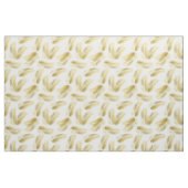 Gold Foil Palm Leaves Pattern Stof (Fat Quarter)