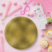 Gold Foil Papieren Bordje (Feest)