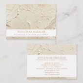 *~* Gold Foil Pastel. Blush bruiloft elegant Visitekaartje (Voorkant / Achterkant)