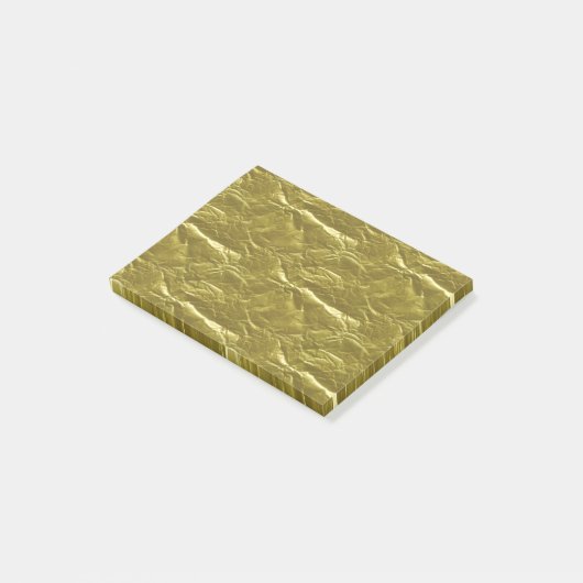 Gold Foil Post-it® Notes (Schuin)