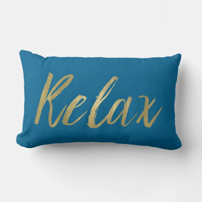 Gold Foil Relax Kussen (Voorkant)