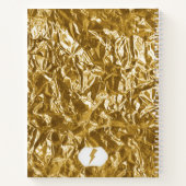 Gold Foil - Speciaal Notitieboek (Achterkant)
