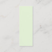 Gold Foil Stripe op mint-groene Labels (Achterkant)