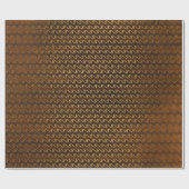 Gold Foil Thanksgiving Cadeaupapier (Vlak)