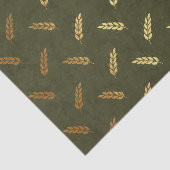 Gold Foil Thanksgiving Tissuepapier (Detail)