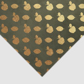 Gold Foil Thanksgiving Tissuepapier (Detail)