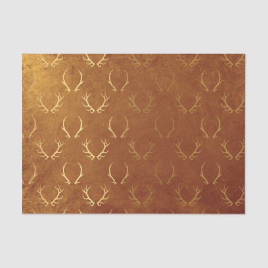 Gold Foil Thanksgiving Tissuepapier (Voorkant)