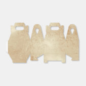 Gold Foil verpakking Bedankdoosjes (Uitgevouwen)