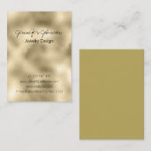 Gold Foil Visitekaartje (Voorkant / Achterkant)