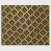 Gold Foil Voeg uw bedrijfskleding voor Logo toe Cadeaupapier (Vlak)