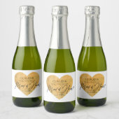 GOLD FOIL WILL YOU BE MY MAID OF HONOR SPARKLING WIJNETIKET (Flessen)