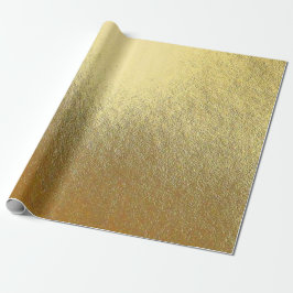 Gold Foil Wrapping Paper Cadeaupapier