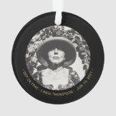 Gold Forever dans nos coeurs photo commémorative (dos)