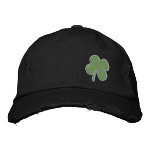 Gold Four Leaf Clover St. Patricks - ! Geborduurde Pet