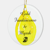 Gold, Frankincense en Myrrrh. Ornament (Links)