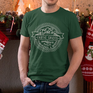 Gold, Frankincense en Myrrrrt Logo T-shirt