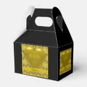 Gold Gable Favor Box Bedankdoosjes (Voorkant Zijde)