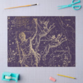 Gold Galaxy Star-kaartontwerp 5 Tissuepapier (Craft)