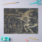 Gold Galaxy Star-kaartontwerp 8 Tissuepapier (Craft)