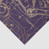 Gold Galaxy Star-kaartontwerp 9 Tissuepapier (Detail)