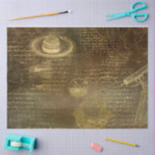 Gold Galileo Series Design 15 Tissuepapier (Craft)