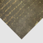 Gold Galileo Series Design 15 Tissuepapier (Detail)