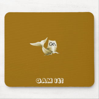 GOLD_GAM, GAM het! Mousepad Muismat