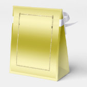 Gold Gem & Glitter 50th Golden Birthday Party Bedankdoosjes (Achterkant)