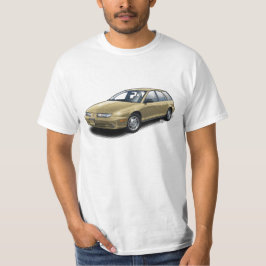 Gold Gen 2 Saturn SW2 op White T-Shirt