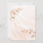 Gold Genre Neutre avec Photo Baptism Invitation (Dos)